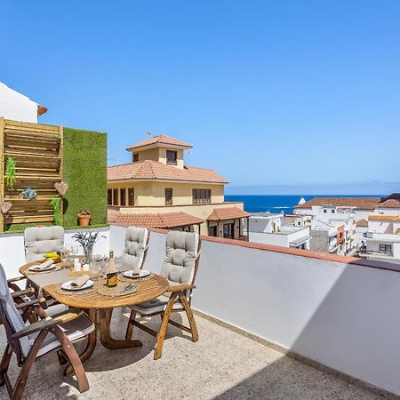 Central Penthouse, Close To The Natural Pools With Big Terrace, Ocean & City View Garachico (Tenerife) Exterior foto