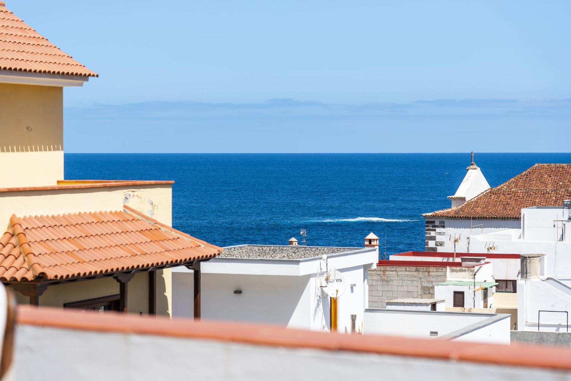 Central Penthouse, Close To The Natural Pools With Big Terrace, Ocean & City View Garachico (Tenerife) Exterior foto